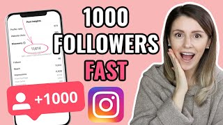 HOW TO GET YOUR FIRST 1000 INSTAGRAM FOLLOWERS FAST ORGANICALLY IN 2021 | Instagram Growth Strategy