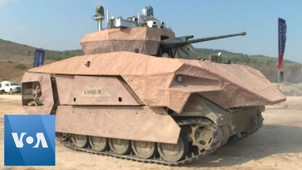 Israel Reveals 'Tank Of The Future' Plans - YouTube