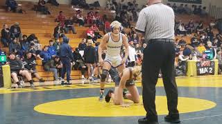 Vince Partington (Cypress) vs Isaac Gonzalez (Western) 120lb CIF Individuals 3rd place match 2023