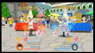 Wii「Fitness Party（フィットネスパーティ）」 リズムピザ回し