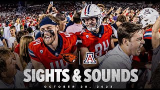 Sights \u0026 Sounds 2023: Relive Arizona's victory over OSU