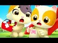 Family got a Boo Boo Song 🤕🌈 Pretend play for kids Playground | Kids Songs | BabyBus