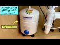 Replace reverse osmosis tank properly & safely - DIY