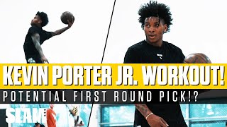 Kevin Porter Jr. Official NBA Draft Workout! 🔥 Who will draft the USC Guard?