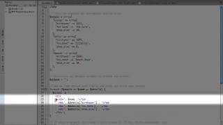 34. How to use a foreach loop to generate an HTML table from an array (a Drupal how-to)