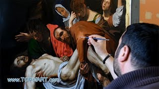 Caravaggio - Deposition from the Cross | Art Reproduction Oil Painting