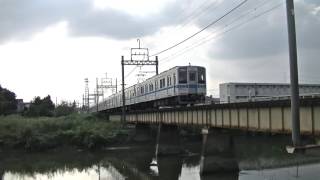 東武野田線10030系11632f　藤の牛島~春日部間