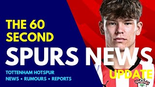 THE 60 SECOND SPURS NEWS UPDATE \