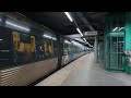 Sweden, Stockholm, Subway night ride from Medborgarplatsen to Gamla stan