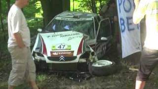 GSMP Sopot 2010 - Krzysztof Steinhof - Citroen Saxo VTS - BIG CRASH