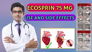 Ecosprin 75 mg Tablet 💊 Benefits, use, side effects | Aspirin 75mg