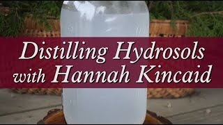 Distilling Hydrosols with Hannah Kincaid