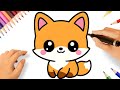 HOW TO DRAW A CUTE FOX