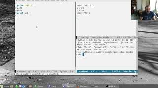 Using Emacs Episode 65 - Live Python