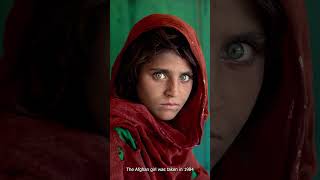 The Story Behind the Famous 'Afghan Girl' Photograph | #shorts