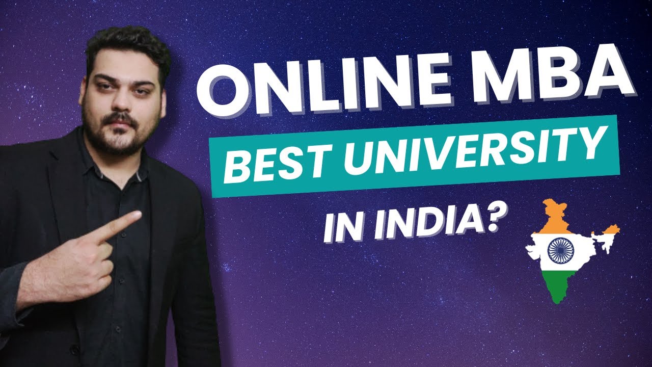 Online MBA Best University In India? - YouTube