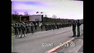 NYS Troopers arrest Native American protesters in 1997 near Syracuse