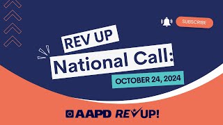 REV UP National Call: October 24, 2024