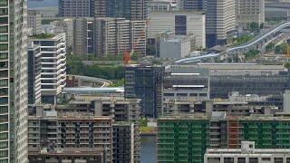 万葉倶楽部・豊洲市場「千客万来施設」の建設状況（2023年5月27日）