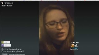 Florida Woman Confesses To Driving Drunk While Streaming Live Video