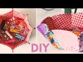 Sewing Projects For Scrap Fabric #22 | DIY Patchwork Fabric Basket From Scraps