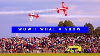 Marksmen Aerobatic Team Put Up A Thrill Show At Uhuru Gardens