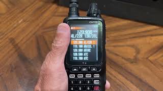 Yaesu FTA-850L: Scanning Frequencies in a Specific Memory Group