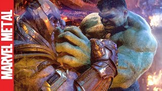 Avengers Infinity War Hulk Vs Thanos Fight Guitar Cover Travel Delays  Road To Avengers Endgame