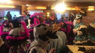 Fasnacht Saas-Grund am 1. Samstag 11.02.2023 im Hotel Bergheimat #fasnacht #fasching #carnival