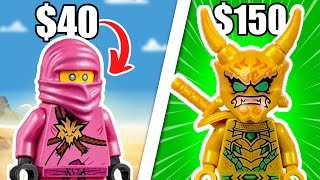 Most EXPENSIVE LEGO Ninjago Minifigures from EVERY Season... Part 3