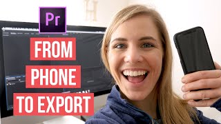 How to Edit iPhone Video in Premiere | How to Make a Vlog with Your iPhone (Part 2)