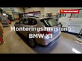 Montering av Solarplexius tonade rutor BMW X1