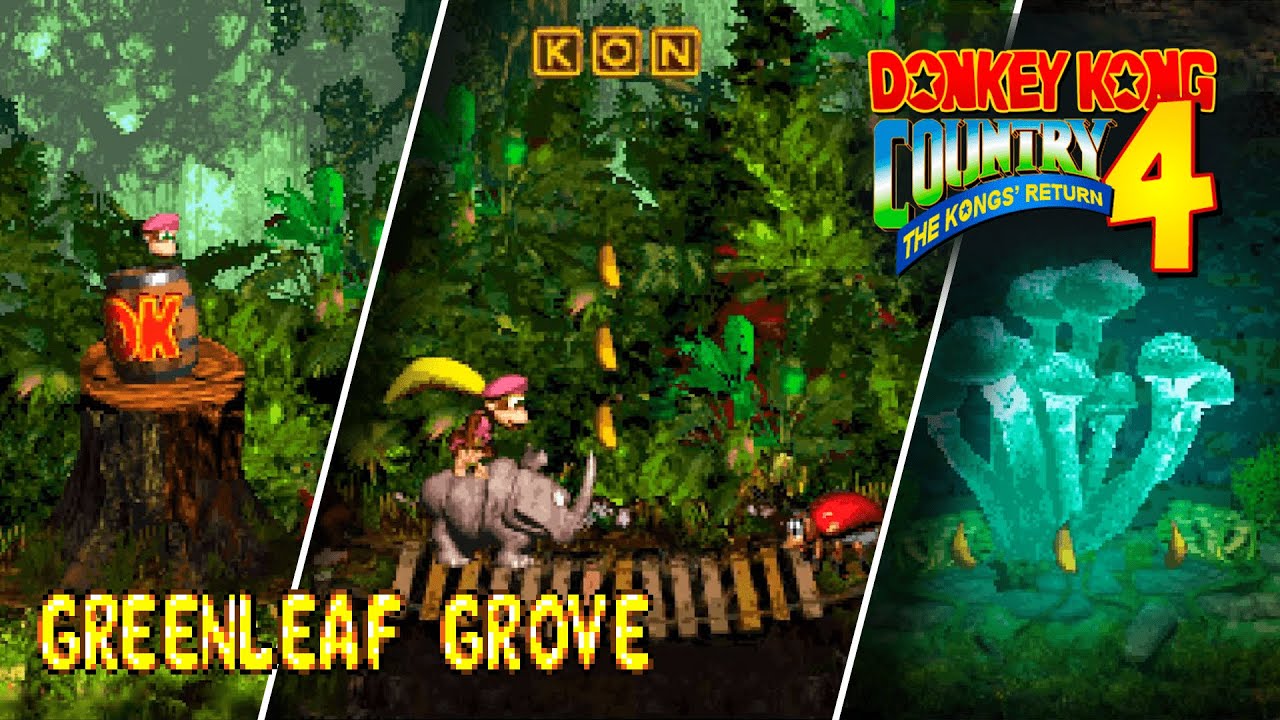 Dkc4 Greenleaf Grove Youtube