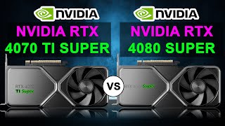 Nvidia GeForce RTX 4070 Ti Super vs Nvidia GeForce RTX 4080 Super