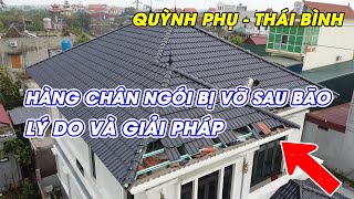 Hàng Chân Mái Ngói Bị Vỡ Sau Bão, Nguyên Nhân Và Giải Pháp Khắc Phục