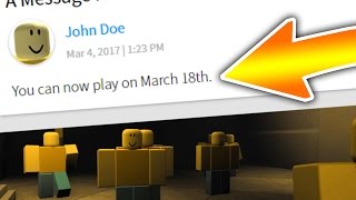Clearing Up The Roblox John Doe Mystery