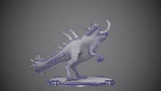 Animation Showcase Test Wireframe