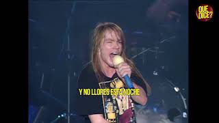 Guns N' Roses - Don't Cry (Tokyo 1992) HD Remastered (Traducido Español)