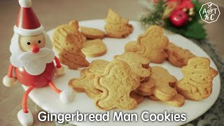 簡易版 |聖誕節🎄薑餅人曲奇 | Christmas🎄 Gingerbread Cookies