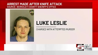 VIDEO: Deputies arrest man in Goose Creek knife-slashing incident