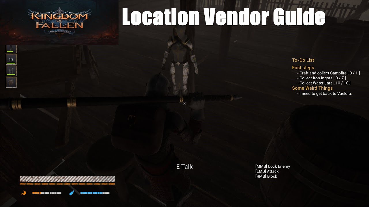 Kingdom Of Fallen: The Last Stand,Location Vendor Guide - YouTube