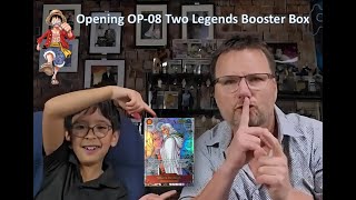 ONE PIECE OP08 English Booster Box Opening (with AWESOME pulls)!!!