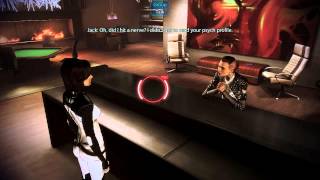 Mass Effect 3 - All Conversations w/Miranda Energetic Party(Citadel DLC)