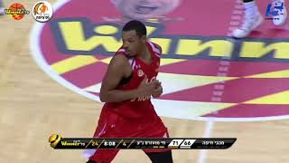 Corey Fisher Points in Maccabi Hunter Hafia vs. Hapoel Ness-Ziona