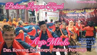 Langen Tayub ARGO MBOLO dalam acara Gebyagan 𝘒𝘖𝘕𝘊𝘖 𝘚𝘌𝘕𝘐 Di Dkh Genuk, Ds. Senepo, Slahung Ponorogo