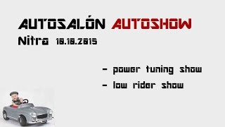 Autosalón Autoshow Nitra 2015