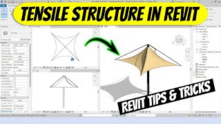 Modeling Complex Tensile Structures in Revit - Detailed Tutorial