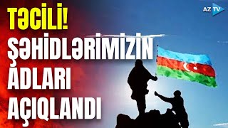 SON DƏQİQƏ! Laçında şəhidlərimizlə bağlı SON MƏLUMAT: Müdafiə Nazirliyi açıqladı