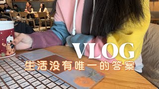 【vlog97】哈尔滨打工人｜对于生活，世界上没有唯一的标准答案｜将生活的节奏牢牢攥在自己手里｜一些购物分享｜咖啡治愈生活