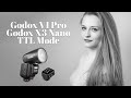 Testing the Godox V1 Pro & X3 in TTL